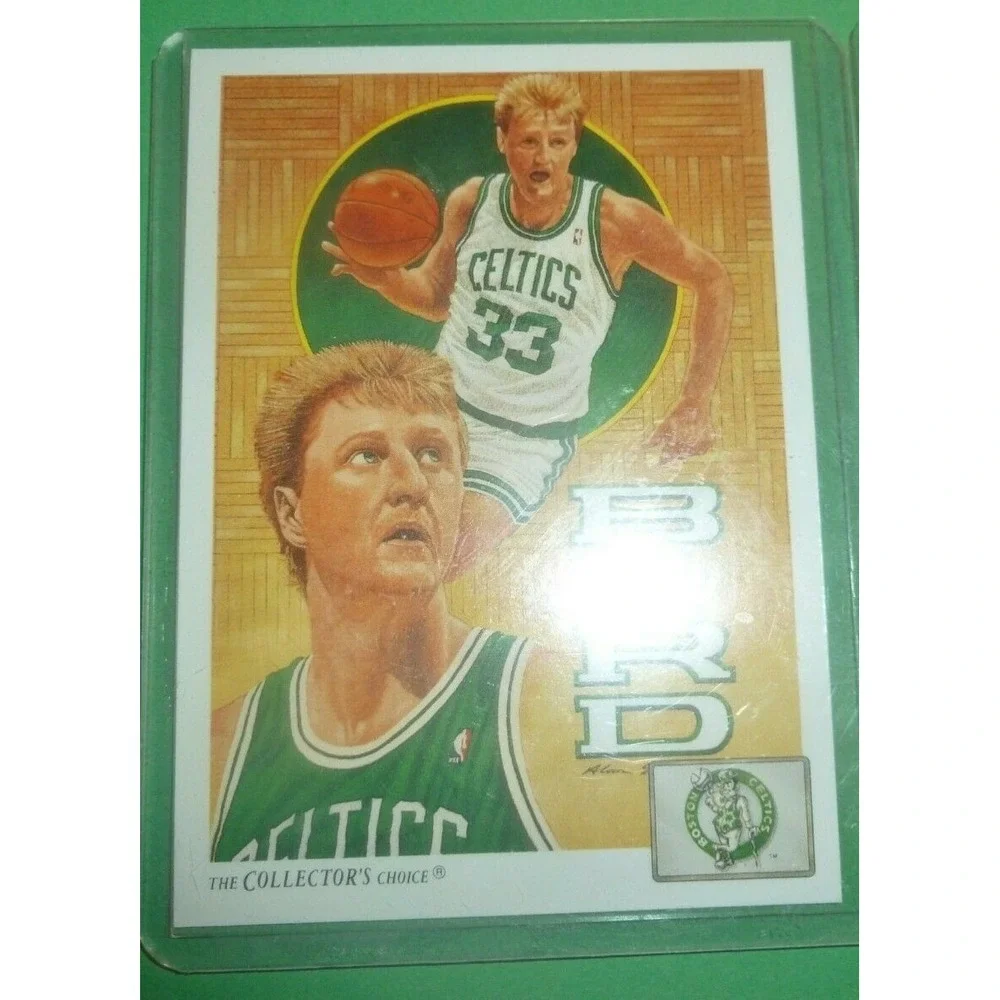 1991 Upper‎ Deck Larry Bird Boston Celtics Checklist #77 Collector's Choice Card